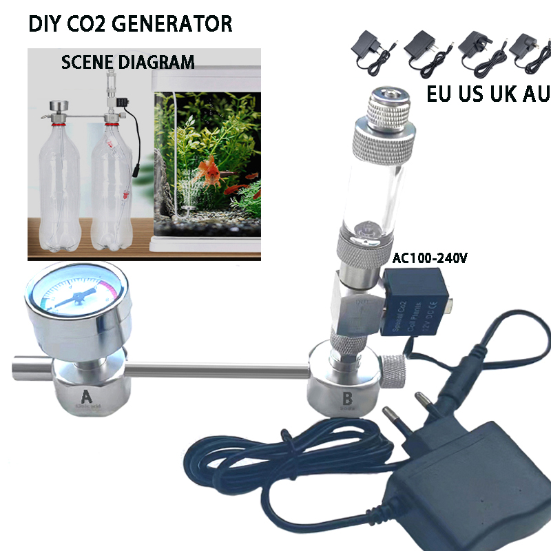 Aquarium Liquid Carbon - Kit de Sistema Gerador de CO2