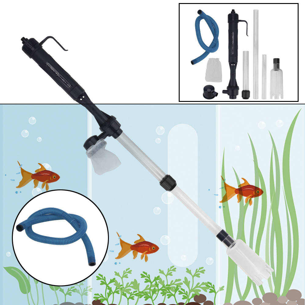 Planted Aquarium Cleaning - Bomba elétrica de mudança de água,