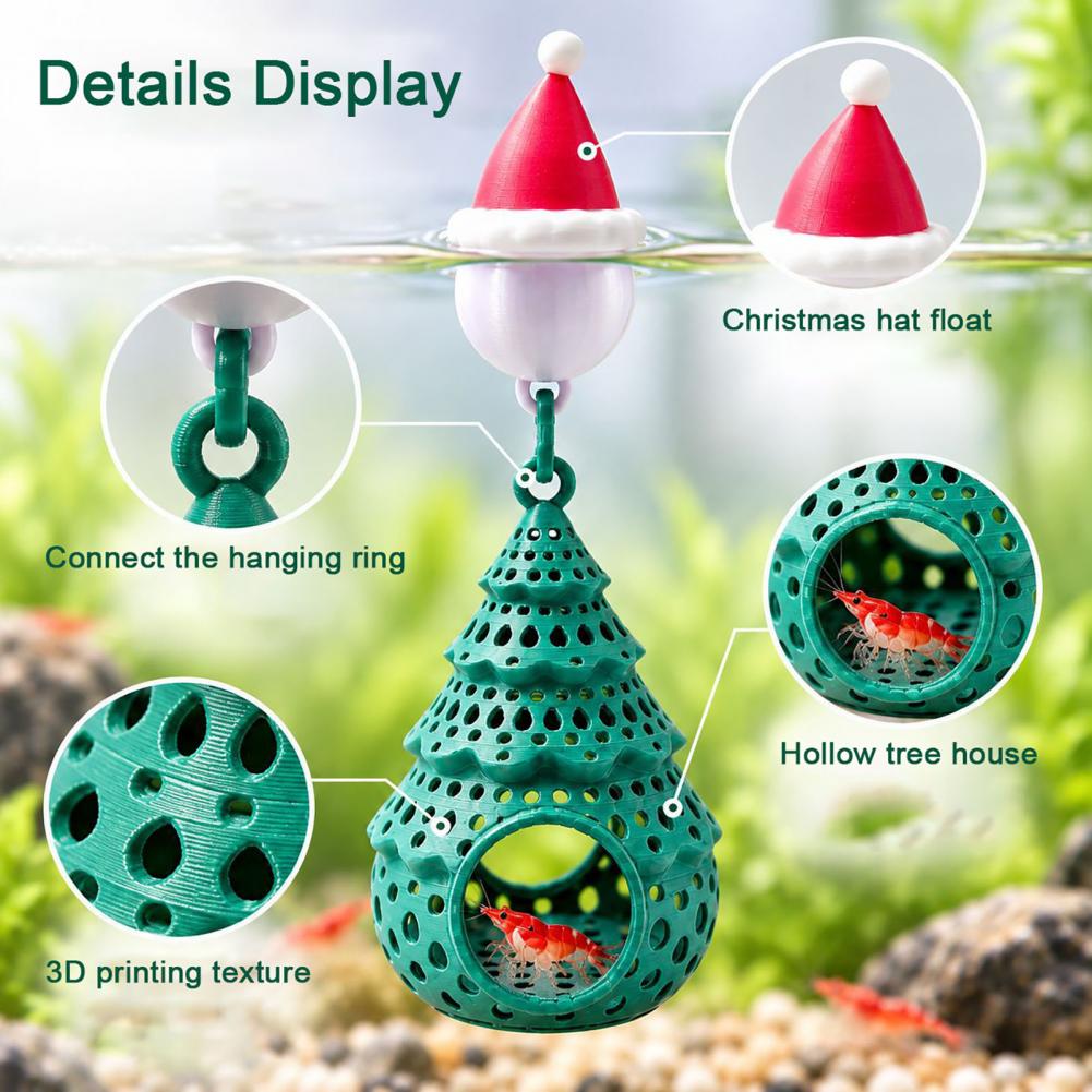 Aquarium Moss - Decoração flutuante para aquário, para peixes,
