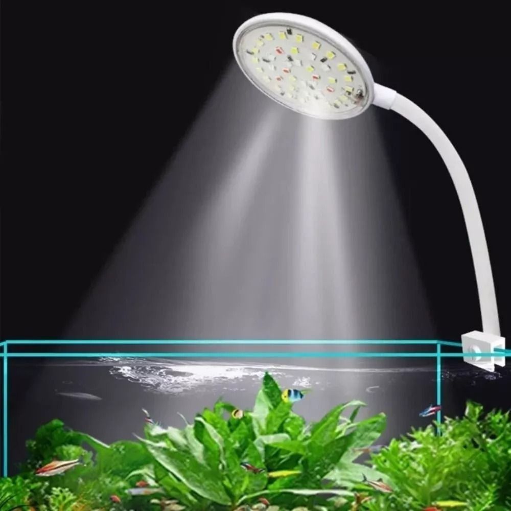 Live Plant Aquarium - Ajustável Aquário Planta Luz, Mini Fish