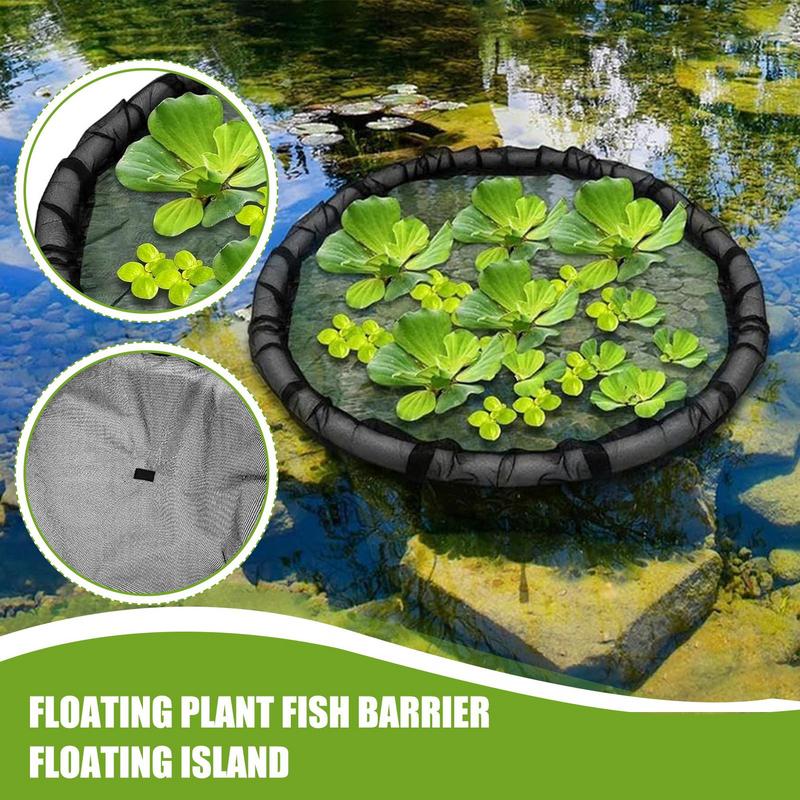 Planted Tank - Barreira de planta flutuante flora ilha