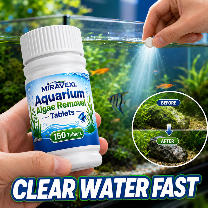 Aquarium Plants Live - MIRAVEXL 150 Comprimidos para Remoção de
