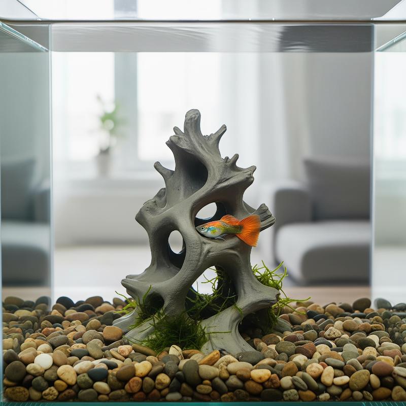 Aquarium Driftwood - Ornamento de Caverna de Peixe em