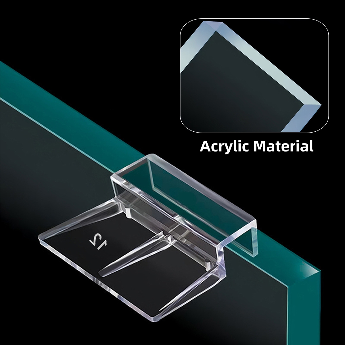 10 pçs transparente acrílico t - Aquarium Plant Holder avaliação e preço