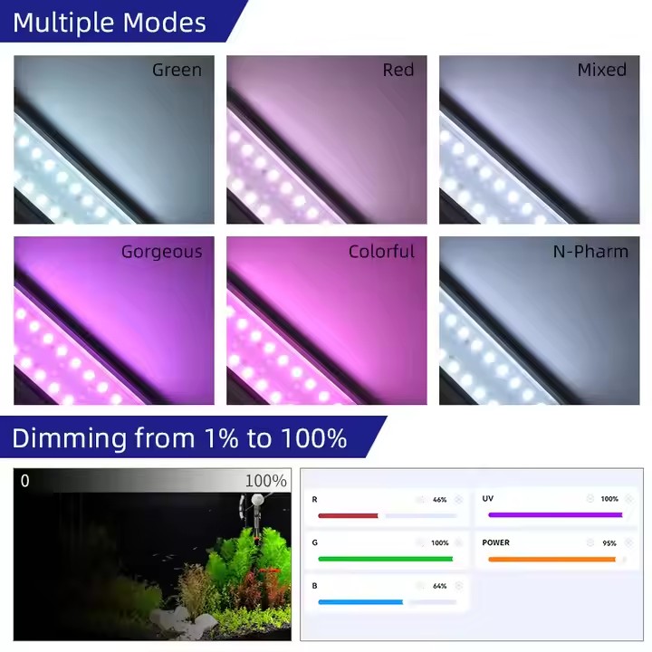 Luzes de Aquário WEEK AQUA S S - Aquarium Plants Live avaliação e preço