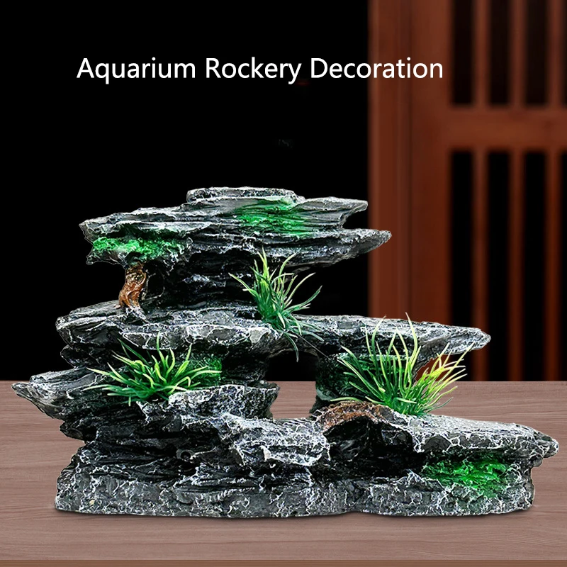 Resina aquário rockery montanh - Aquarium Driftwood avaliação e preço