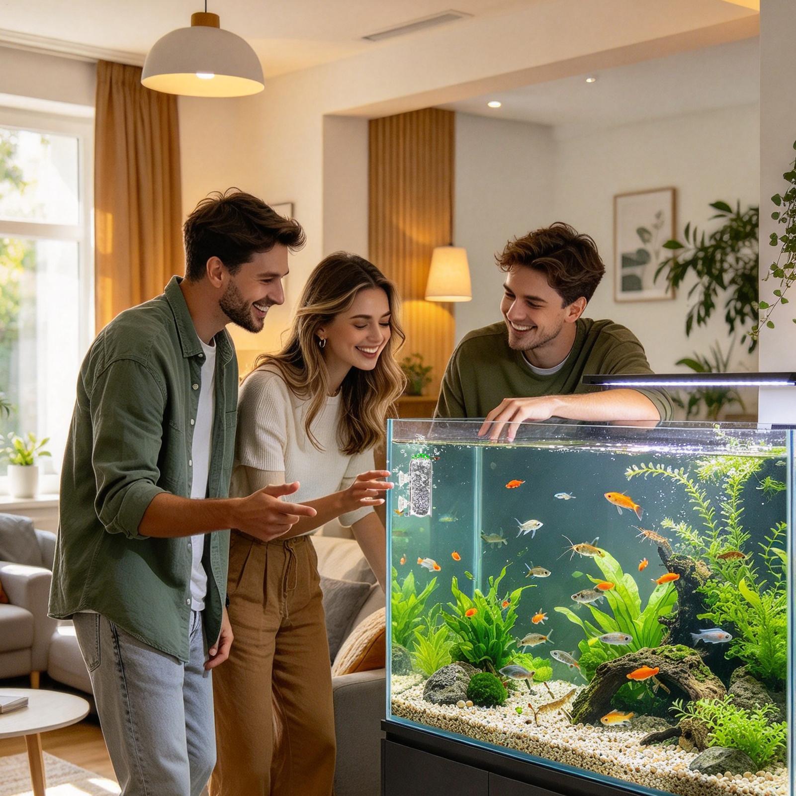 Difusor de oxigênio para aquár - Aquarium Planted Tank Filter avaliação e preço