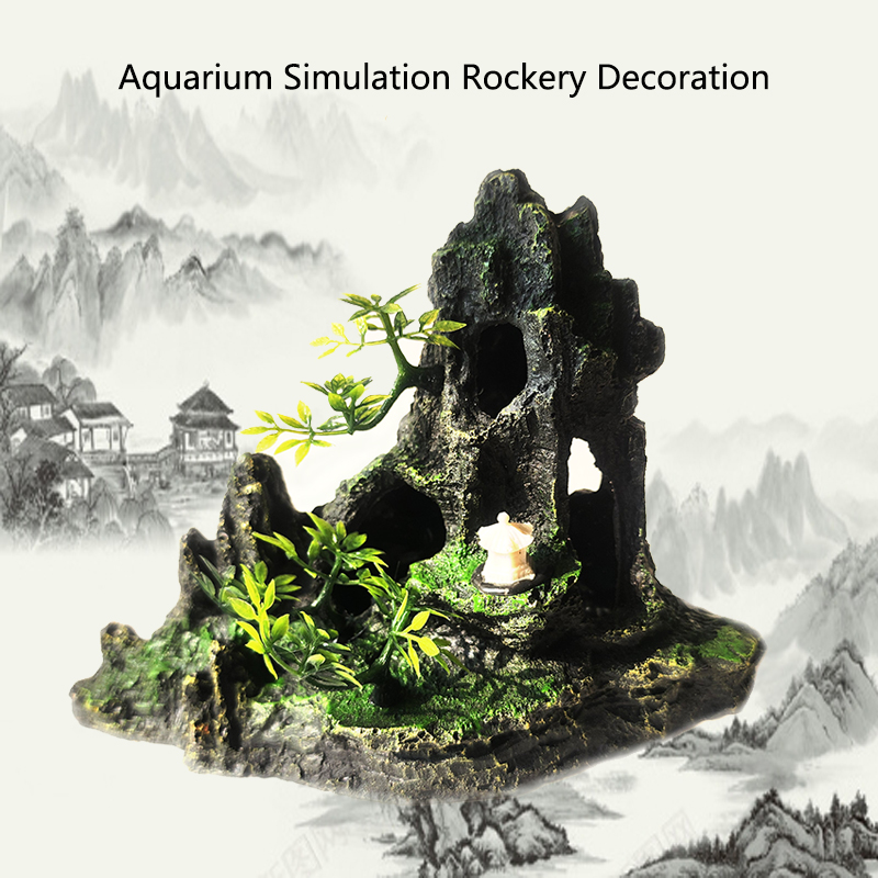 Resina Aquário Rockery Mountai - Aquarium Driftwood avaliação e preço