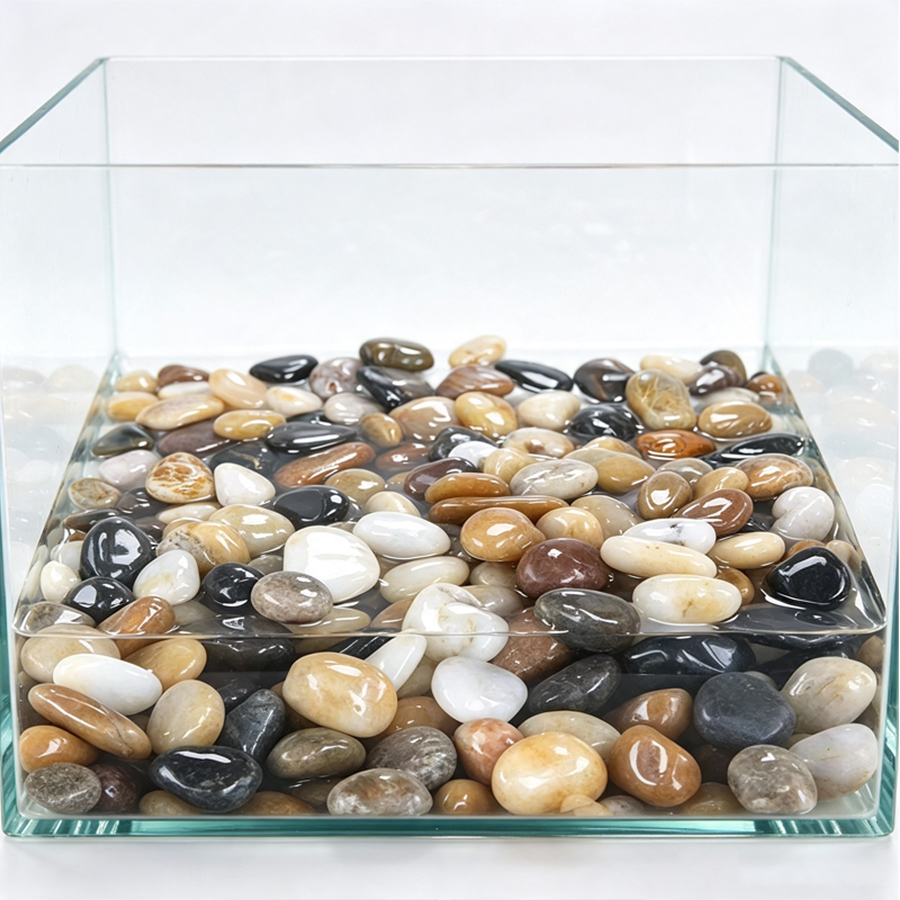 Seixos de Rio Lisos de 300-700 - Plant Aquarium Pot avaliação e preço