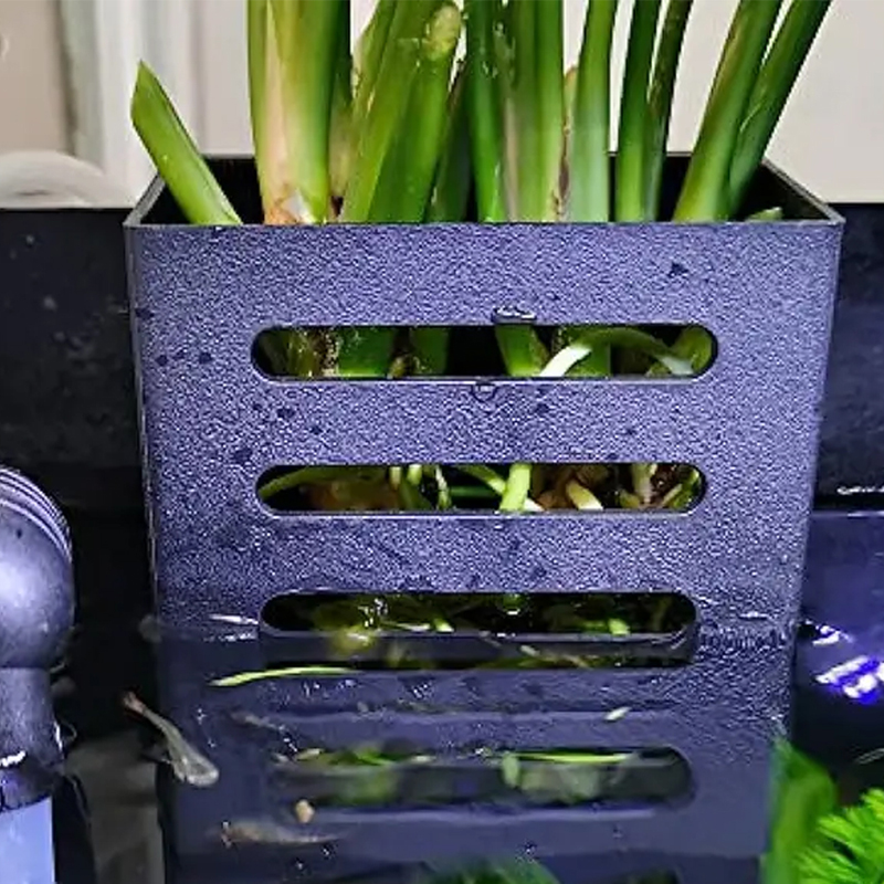 Plástico Quadrado Oco Cesta De - Aquarium Plants Live avaliação e preço