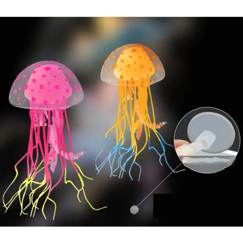 Artificial água-viva luminosa  - Aquarium Plant Substrate avaliação e preço