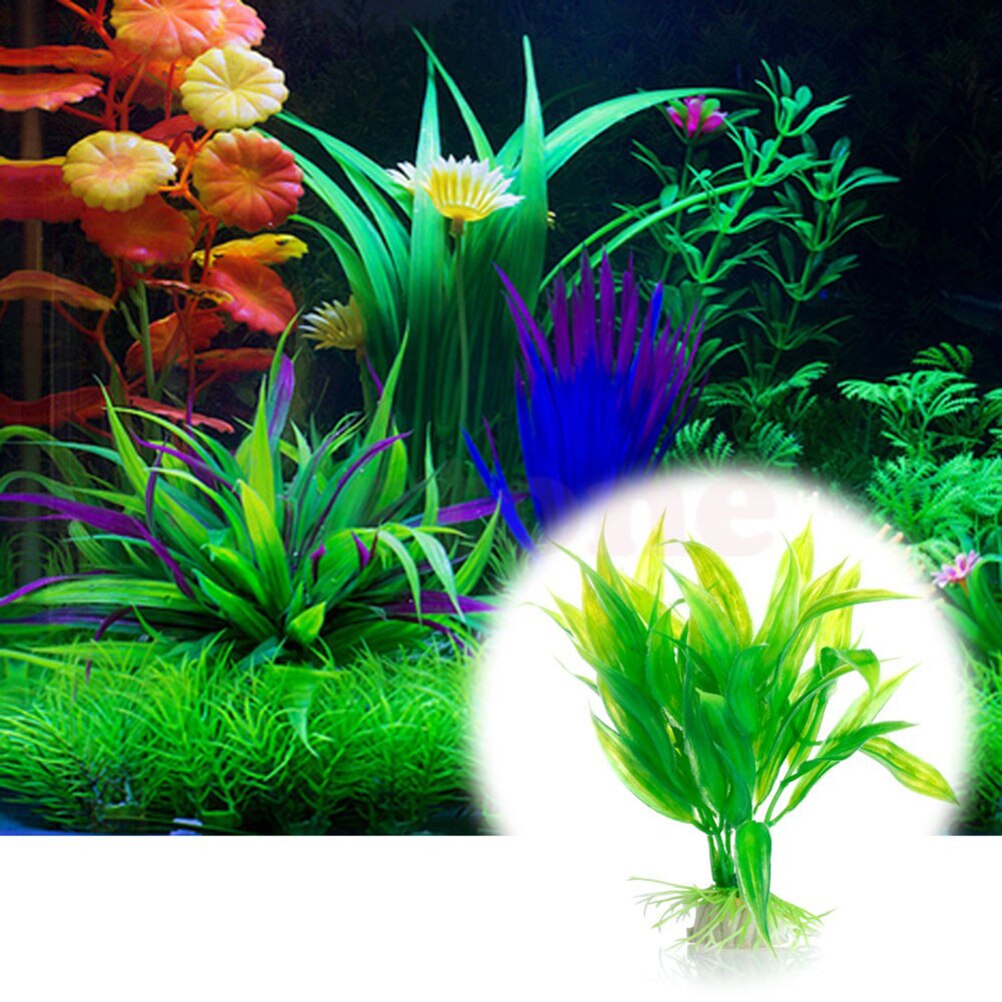 Artificial Aquário Decor Plant - Aquarium Plants Live avaliação e preço