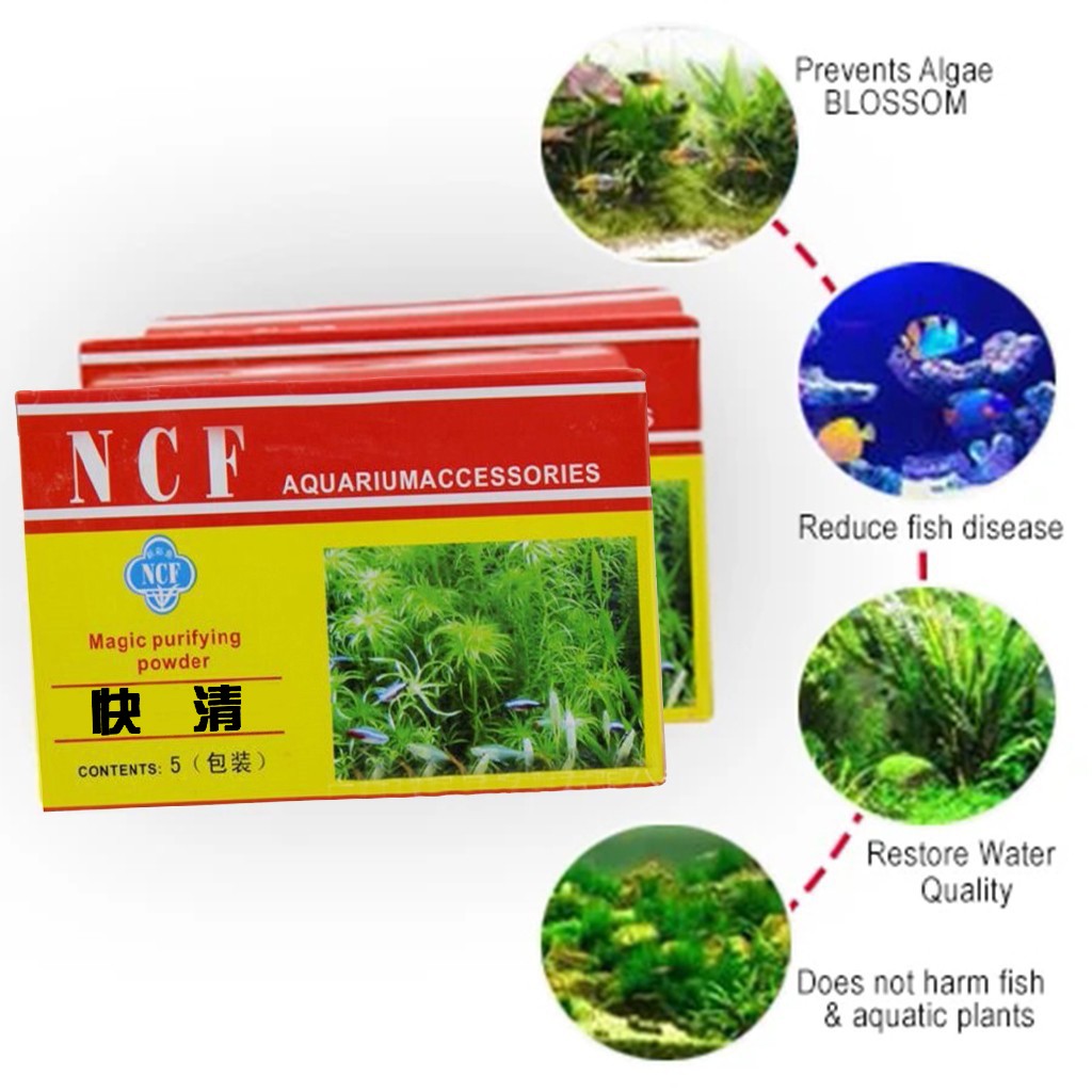 Pó purificador de água para aq - Aquarium Moss avaliação e preço