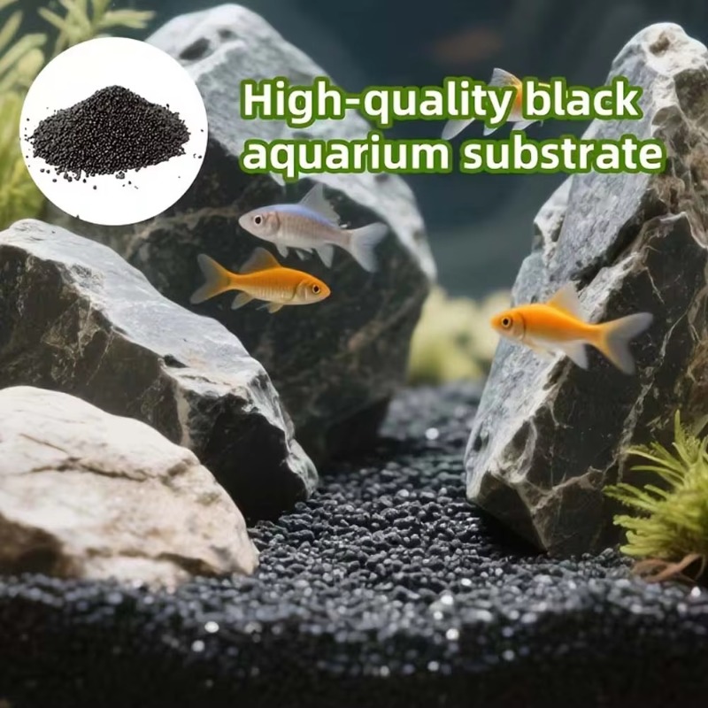Substrato de solo preto para a - Aquarium Plant Substrate avaliação e preço