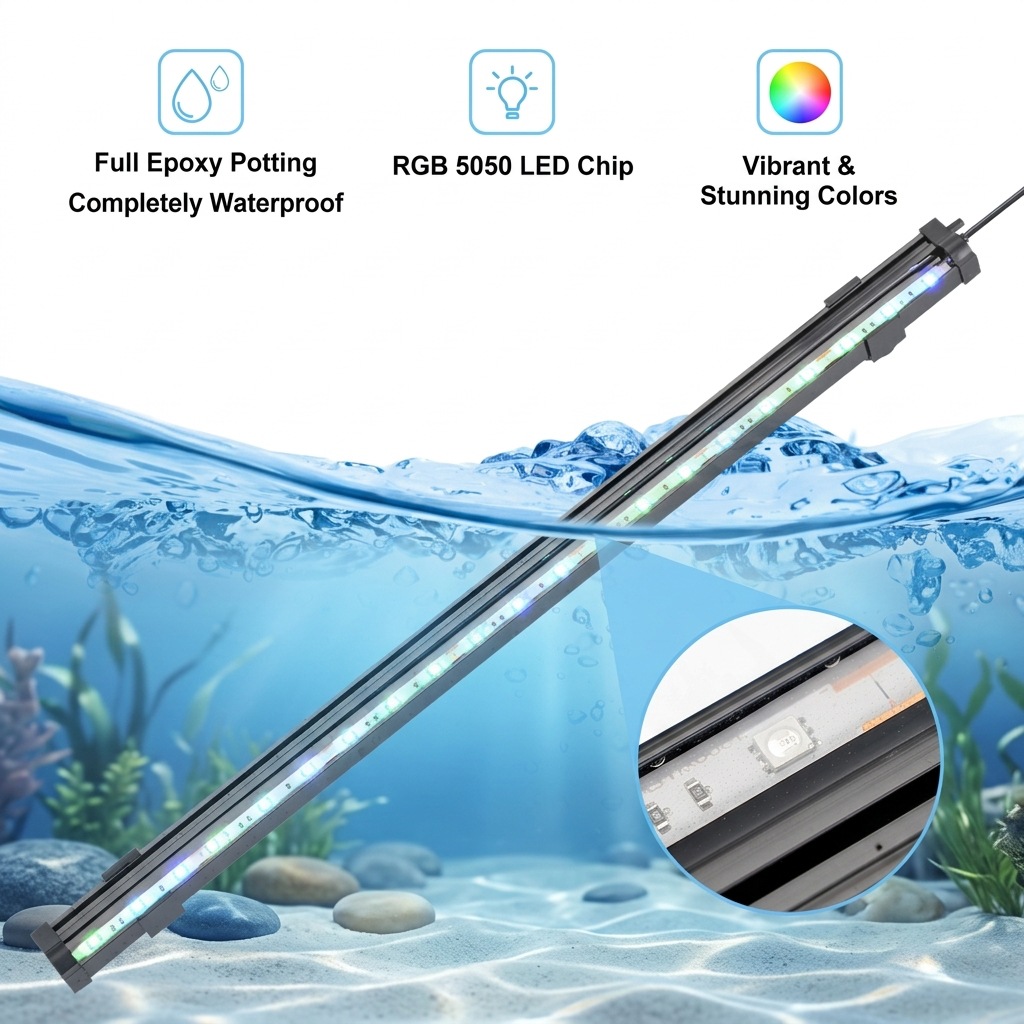 Lâmpada Decorativa Submersível - Aquarium Plant Light avaliação e preço